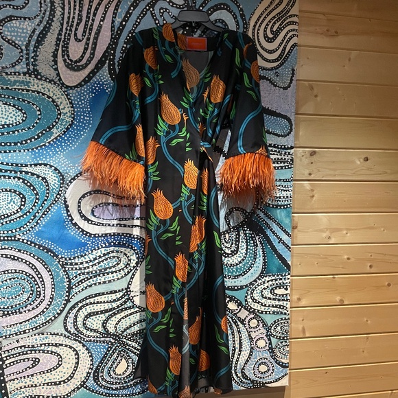 La Double J silk kimono & pajama pants - Picture 1 of 4